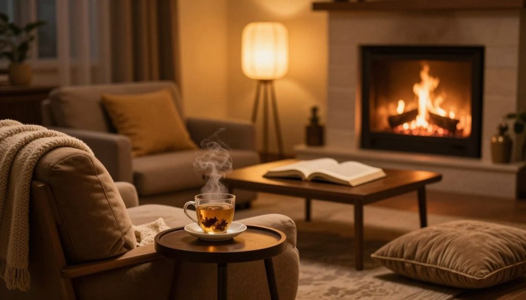 cozy lighting