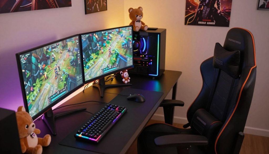 gamer setup