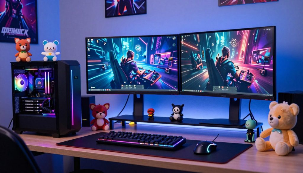 gamer setup