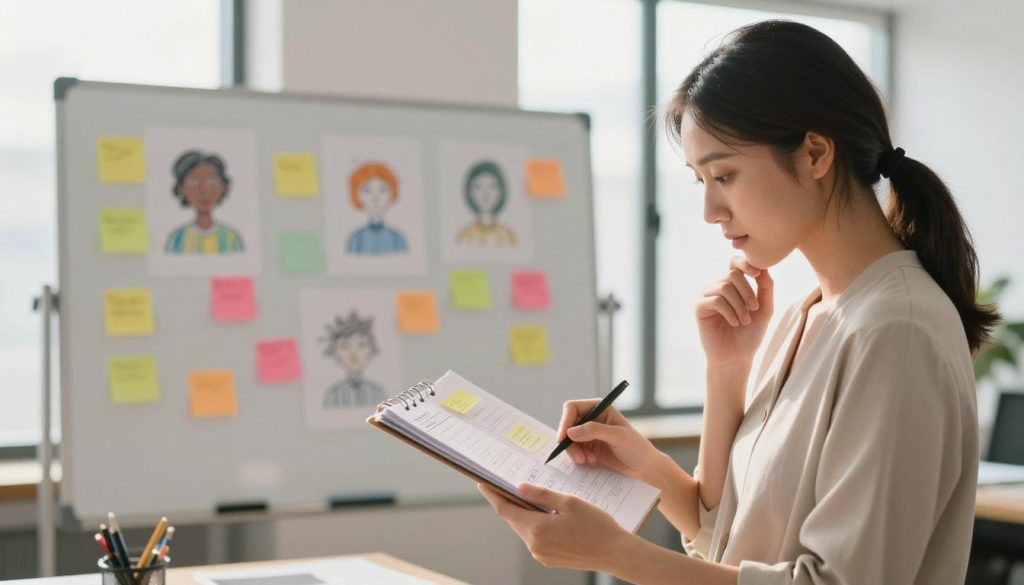 persona development and creative goals