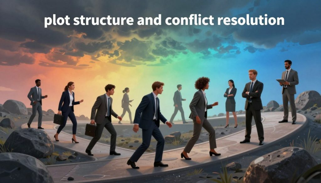 plot structure and conflict resolution