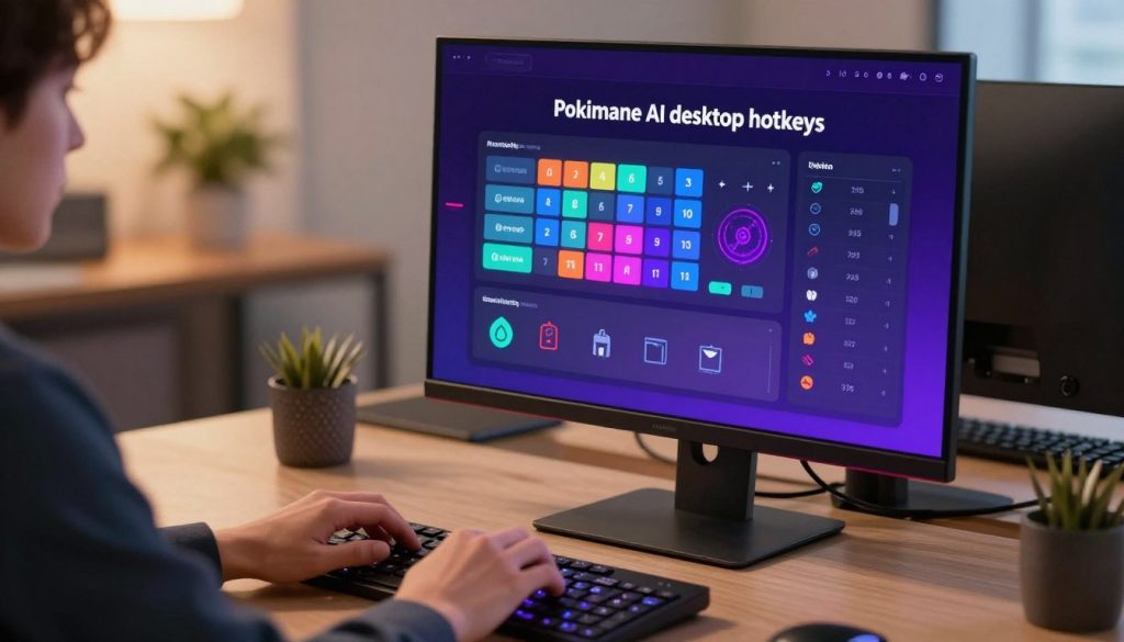 pokimane ai desktop hotkeys