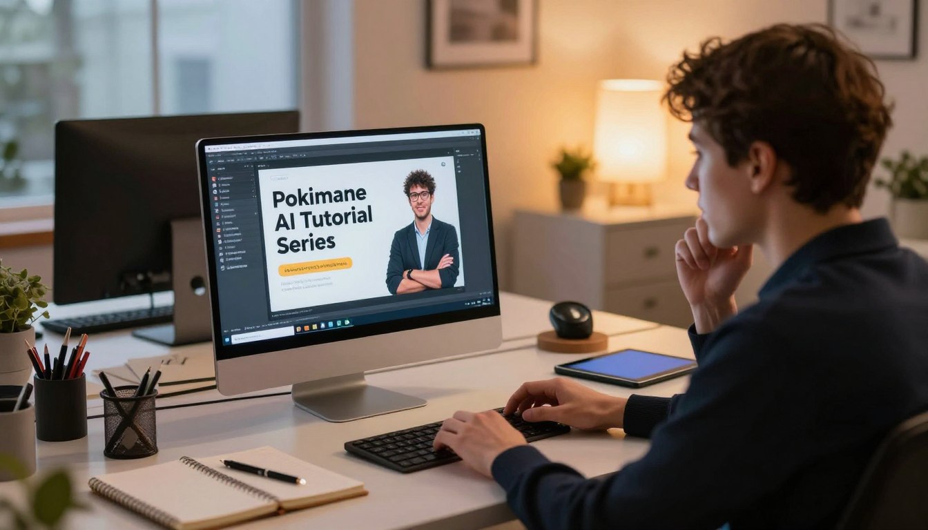 pokimane ai tutorial series