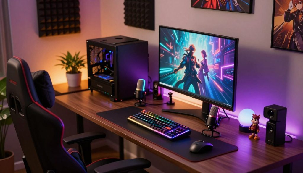 Prompt Writing for Streamer Aesthetics: Desk Setups to After-Hours
