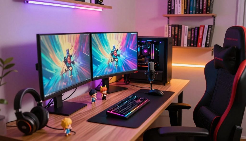 streamer aesthetic prompts